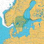 C-MAP Elektroniskt sjökort 4D - Västervik Söderhamn