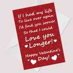 Novelty Valentines Day Card For Boyfriend Husband Girlfriend Wife Cute Card