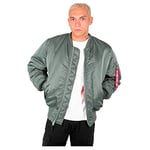 Alpha Industries Men's MA-1 Bomber Jacket, Vintage Green, 3 X-Large