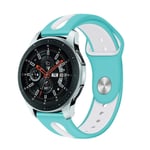 INF Armband Samsung Galaxy Watch 46 Mm - Turkos/vit S