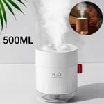Humidifiers 500ML Cool Mist Humidifier Baby Bedroom Night Light Air Purifier UK
