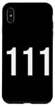 iPhone XS Max Angel Number 111 Numerology Mystical Spiritual Number Case