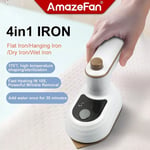 Travel Small Steamer Mini Iron Handheld Steam Clothes Garment Cleaning UK Plug