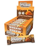 Battle Bites Dynabar High Protein Bars 12 x 60g - Chocolate Caramel Flavour - Low in Sugar, Free from Preservatives, Non-GMO, Suitable for Vegetarians - 18g protein + 243 calories per bar - Made in UK