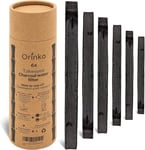 Orinko Organic Binchotan x6 | Takesumi Binchotan Activated Charcoal from Bamboo
