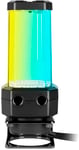 Corsair Hydro X Series XD5 RGB Pump/Reservoir Combo - D5 PWM Pump - 330ml Reservoir - Ten Individually Addressable RGB LEDs - Temperature Sensor - Black CX-9040006-WW
