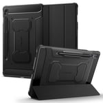 Spigen Galaxy Tab S9 FE Fodral Rugged Armor Pro - Svart - TheMobileStore Galaxy Tab S9 FE