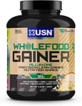 USN Wholefood Gainer Vanilla All-In-One Vegan Protein Powder Shake (2Kg): Workou