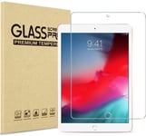 2 Pack - Tempered Glass Screen Protector for New iPad 10.2 9th Generation (2021) iPad 8th Generation (2020) & 7th Generation (2019)