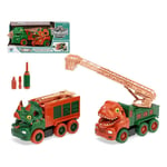 Bygningskøretøjer Lastbil med Kran Dinosaurer 31 x 16 cm