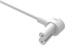 Flexson Short Power Cable 0.35m for Sonos ERA 100 and 300, RAY, ARC, SUB (GEN 3), SUB-mini, AMP, BEAM, PLAY BASE, PLAY5 (GEN 2) (with 5 Years Warranty) - White (UK)