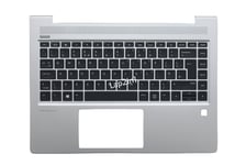 New HP ProBook 440 445 G6 / G7 Top Cover Palmrest UK Backlit Keyboard L74246-031