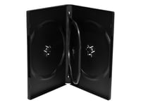 Mediarange - Dvd-Fodral - Kapacitet: 4 Cd/Dvd - Svart (Paket Om 50)
