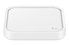Chargeur pour téléphone mobile Samsung Pad Induction plat, Charge Rapide 15W (chargeur secteur non inclus) Blanc