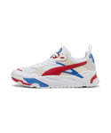 Puma Mens Trinity Sneakers Trainers - White - Size UK 6