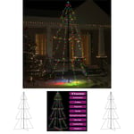 The Living Store Ljuskon för julgran 360 LED inne/ute 143x250 cm -  Julgranar