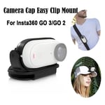 Easy Cap Clip Hat Clip Fixed Mount Bracket for Insta360 GO3 / GO2