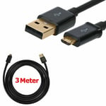 XBOX ONE USB CABLE FOR CONTROLLER EXTRA LONG PLAY AND CHARGE MICRO USB CHARGING