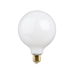 e3light Päronlampa LED 7,4W (806lm) Ø125 Opal CRI80 Dimmbar E27 -