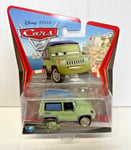 Disney Pixar Mattel Cars 2 Miles Axlerod Die Cast Toy Car #17 - Brand New & Rare