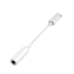 Adaptateur Hurtel USB-C vers Jack 3.5 Blanc,JL2299