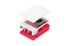 Officiel Raspberry Pi 5 Case - Rød/Hvid