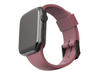 [U] Apple Watch Band 45mm/44mm/42mm, Series 7/6/5/4/3/2/1/SE - Silicone Dusty Rose - KlocKräm för smart klocka - matt rosa - för Apple Watch (42 mm, 44 mm)