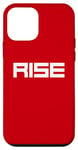 Coque pour iPhone 12 mini Rise | Succès, bonheur, joie et enthousiasme | Up in the Air