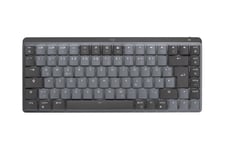 Logitech Master Series MX Mechanical Mini - tastatur - QWERTZ - tysk - grafit Indgangsudstyr