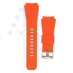 22mm Silikonarmband Ersättning Kompatibel med Amazfit GTR 3 Smartwatch Snabbspänne Armband Orange