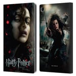 Head Case Designs Officially Licensed Harry Potter Bellatrix Lestrange Deathly Hallows VIII Leather Book Wallet Case Cover Compatible With Samsung Galaxy Tab S6 Lite