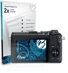 Bruni 2x Protective Film for Canon EOS M6 Screen Protector Screen Protection