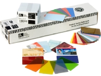Zebra Premier - Polyvinylklorid (PVC) - 50 mille - hvit - CR-80 Card (85.6 x 54 mm) 250 kort kort