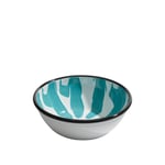 Kapka - A Little Color Big Salad Bowl - Turquoise Green - Salladsskålar - Metall