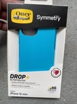 Genuine OtterBox Symmetry Rugged SnapOn Case Cover For iPhone 12 mini - Blue