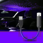 USB Atmosphere Lights, Justerbara LED Car Interior Lights, Olika lägen USB Star Projector Night Light, Interiörbelysning, LED Car Star Lights