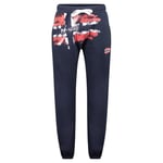 Geographical Norway mapote Men Pantalon Jogging Style - Vetements Sport Confortable Doux - Survetement Homme Decontracte Coton - Automne Hiver Printemps Été (Marine 2XL)