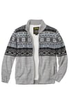 Sherpa Lined Knitted Jacket