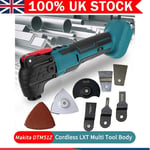 18V For Makita DTM51Z Cordless LXT Multi Tool Body With Wellcut 17pc Accessories