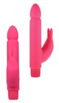 Vibromasseur vaginal lapin phallo gode vibrant stimulateur clitoris doux sexe