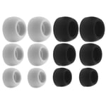 6 Pairs Soft Silicone Earbuds Ear Tips for Samsung Galaxy Buds Pro Earphones