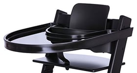 PlayTray Table pour chaise haute Tripp Trapp Noir