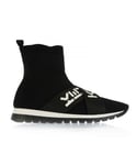 Kenzo Boys Boy's Childrens Sock Trainers in Black Canvas (archived) - Size UK 1