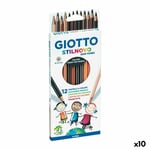 Färgpennor Giotto Stilnovo Skin Tones Multicolour (10 antal)