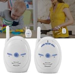 Wireless 2.4GHz Digital Audio Baby Monitor Sensitive Transmission Voice Two Way
