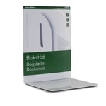 BNT Bokstöd i Metall - H: 15 cm 2 st Vit