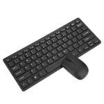 For Hk-03 2.4g Mini Wireless Keyboard And Optical Mouse Set Black