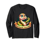 Just a Boy Who Loves Snakes - Snake Fan Long Sleeve T-Shirt