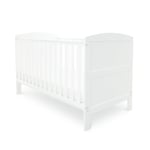 Ickle Bubba Coleby Classic Baby Cot Bed - White