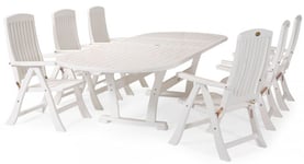 Hillerstorp - Amelia Matgrupp 110x212-332 cm Vitlasyr